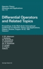 Image for Differential Operators and Related Topics : v. 1 : Differential Operators and Related Topics
