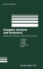 Image for Complex Analysis and Geometry : International Conference in Honor of Pierre Lelong