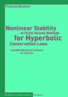 Image for Nonlinear Stability of Finite Volume Methods for Hyperbolic Conservation Laws
