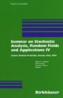 Image for Seminar on Stochastic Analysis, Random Fields and Applications IV