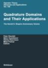 Image for Quadrature Domains and Their Applications: The Harold S. Shapiro Anniversary Volume