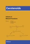Image for Carotenoids, Vol. 4: Natural Functions