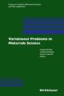 Image for Variational problems in materials science