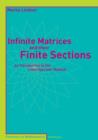 Image for Infinite Matrices and their Finite Sections