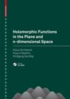 Image for Holomorphic Functions in the Plane and n-dimensional Space