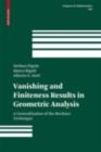 Image for Vanishing and Finiteness Results in Geometric Analysis: A Generalization of the Bochner Technique