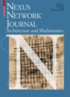 Image for Nexus Network Journal 10,1: Architecture and Mathematics