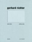 Image for Gerhard Richter  : without colour
