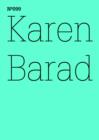 Image for Karen Barad : What is the Measure of Nothingness? Infinity, Virtuality, Justice
