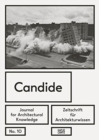 Image for Candide. Zeitschrift fur Architekturwissen / Journal for Architectural Knowledge
