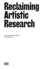 Image for Reclaiming artistic research