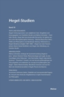 Image for Hegel-Studien / Hegel-Studien