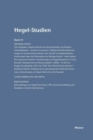 Image for Hegel-Studien / Hegel-Studien Band 31 (1996)