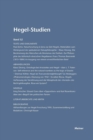 Image for Hegel-Studien / Hegel-Studien Band 32 (1997)