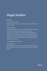 Image for Hegel-Studien / Hegel-Studien Band 35 (2000)