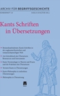 Image for Kants Schriften in Ubersetzungen
