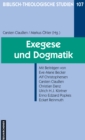 Image for Exegese und Dogmatik