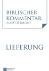 Image for Biblischer Kommentar Altes Testament - Neubearbeitungen