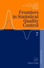 Image for Frontiers in statistical quality control 7