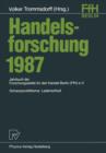 Image for Handelsforschung 1987 : Schwerpunktthema: Landenschluss