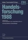 Image for Handelsforschung 1988 : Schwerpunktthema: Standortfragen