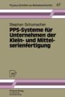 Image for PPS-Systeme fur Unternehmen der Klein- und Mittelserienfertigung
