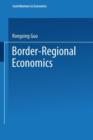 Image for Border-Regional Economics