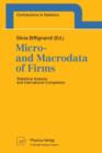 Image for Micro- and Macrodata of Firms