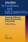 Image for Towards efficient fuzzy information processing  : using the principle of information diffusion