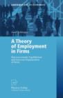Image for A Theory of Employment in Firms