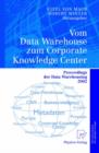 Image for Vom Data Warehouse zum Corporate Knowledge Center : Proceedings der Data Warehousing 2002