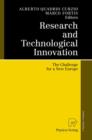 Image for Research and technological innovation  : the challenge for a New Europe