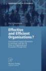 Image for Effective and Efficient Organisations?: Government Export Promotion in Germany and the UK from an Organisational Economics Perspective