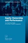 Image for Equity Ownership and Performance