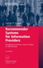 Image for Recommender Systems for Information Providers