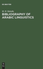 Image for Bibliography of Arabic linguistics
