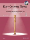 Image for Easy Concert Pieces : 30 Pieces from 5 Centuries. Vol. 1. descant recorder and piano.