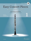 Image for Easy Concert Pieces : 25 Pieces from 4 Centuries. Vol. 1. clarinet and piano.