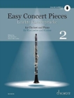 Image for Easy Concert Pieces : 22 Pieces from 4 Centuries. Vol. 2. clarinet and piano.