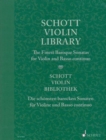 Image for Schott Violin Library : The Finest Baroque Sonatas