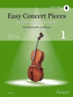 Image for Easy Concert Pieces : Vol. 1. cello and piano.