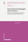 Image for Comunita di linguaggio alla frontiera: La Parrocchia personale di lingua italiana di Basilea nell&#39; &amp;quote;angolo delle tre terre&amp;quote;