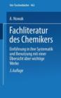 Image for Fachliteratur des Chemikers