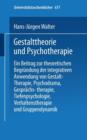 Image for Gestalttheorie und Psychotherapie