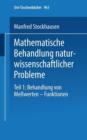 Image for Mathematische Behandlung naturwissenschaftlicher Probleme