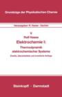 Image for Elektrochemie I : Thermodynamik elektrochemischer Systeme