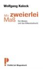 Image for Mit zweierlei Ma