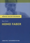 Image for Textanalyse und interpretation zu Max Frisch, Homo faber