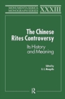 Image for The Chinese Rites Controversy