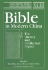 Image for Bible in Modern China : The Literary and Intellectual Impact